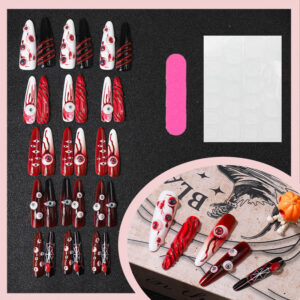 3D Eyeball Halloween Press-On Nails TY-957 – 30Pcs