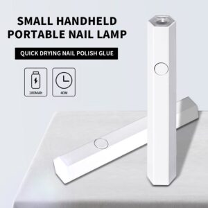 Handheld Nail Lamp — Pen Style LED Nail Curing Light, 6 Beads, MJD-Pen
