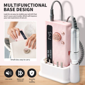 Brushless Turbo Nail Drill DMJ-SG713 – Rechargeable E-File