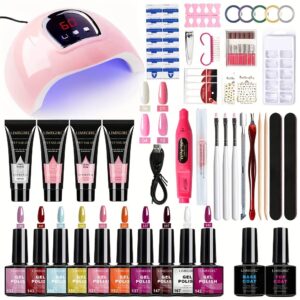 Nail Art Kit – Complete Gel Polish & Extension Gel Starter Set for Salons | ZH651