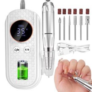 Cordless Rechargeable Electric Nail Drill – Portable E-File for Cuticle & Gel Work | DMJ-BQ111