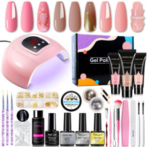 Nail Gel & Tool Kit ZH409 – Extension, Mirror & Coats Set