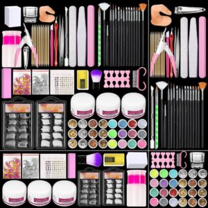Nail Art Acrylic Powder & Carving Tool Kit ZH407
