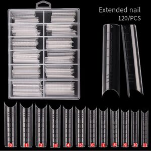 120-Piece Nail Tips