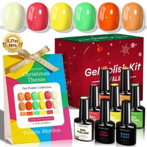 6-Color Christmas Multifunctional Gel