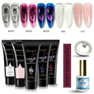 Cat Eye Complete Nail Kit - Extension Gel, Top Coat