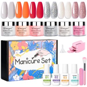 Factory-Direct Complete Nail Kit - Base Coat, Dip Powder, Top Coat