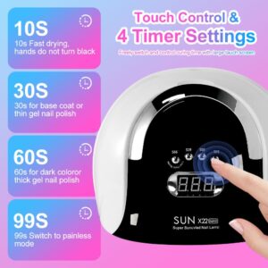 High-Power UV/LED Nail Lamp - Smart Sensor