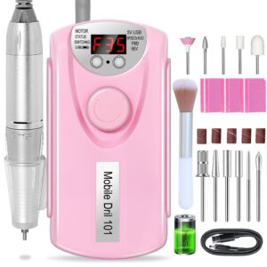 Portable Complete Nail Kit - with Drill