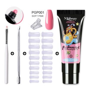 Salon-Grade Professional Complete Nail Kit - Extension Gel, Gel Polish