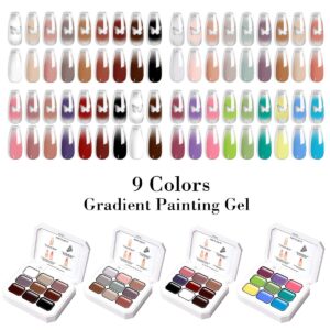 Stamping & Ombre Gel - No-Wipe